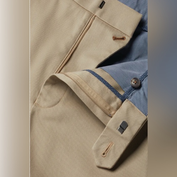 Charles Tyrwhitt Men's Khaki Chinos - Picture 4 of 4